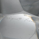 Engraved Lalique France signature under the base of the Ingrid vase