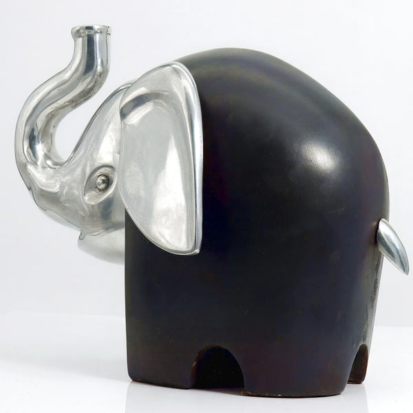 Alessio Tasca Italian Modernist Elephant Sculpture (After Tasca) - Sculpture ClassyTea