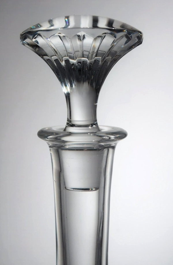 Baccarat Baccarat Massena Crystal Decanter for Whiskey Bourbon Wine Rum | Large French Unique Bourbon Gifts For Him Mid Century Barware Vintage - Crystal Decanter ClassyTea