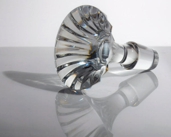 Baccarat Baccarat Massena Crystal Decanter for Whiskey Bourbon Wine Rum | Large French Unique Bourbon Gifts For Him Mid Century Barware Vintage - Crystal Decanter ClassyTea