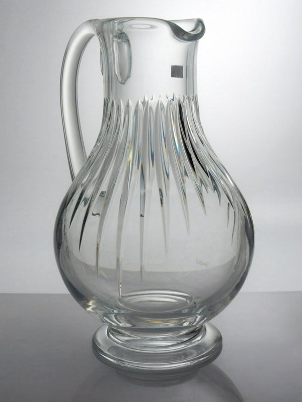 Baccarat Baccarat Massena Pitcher Cut Crystal Decanter Set Midcentury Barware Wine Decanter Iced Tea Punch Margarita Sangria Gift for Cocktail Water - Crystal Decanter ClassyTea