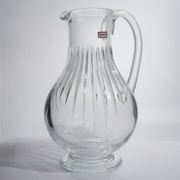 Baccarat Baccarat Massena Pitcher Cut Crystal Decanter Set Midcentury Barware Wine Decanter Iced Tea Punch Margarita Sangria Gift for Cocktail Water - Crystal Decanter ClassyTea