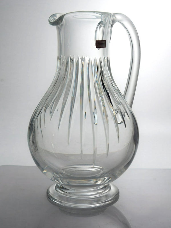 Baccarat Baccarat Massena Pitcher Cut Crystal Decanter Set Midcentury Barware Wine Decanter Iced Tea Punch Margarita Sangria Gift for Cocktail Water - Crystal Decanter ClassyTea