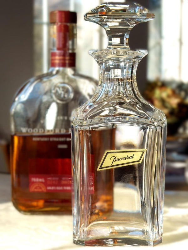 Baccarat Baccarat Perfection Bourbon Decanter for Midcentury Barware Gift for Husband Gift for Fathers Day Gift for Dad Gift For Whiskey Lover Rum - Crystal Decanter ClassyTea