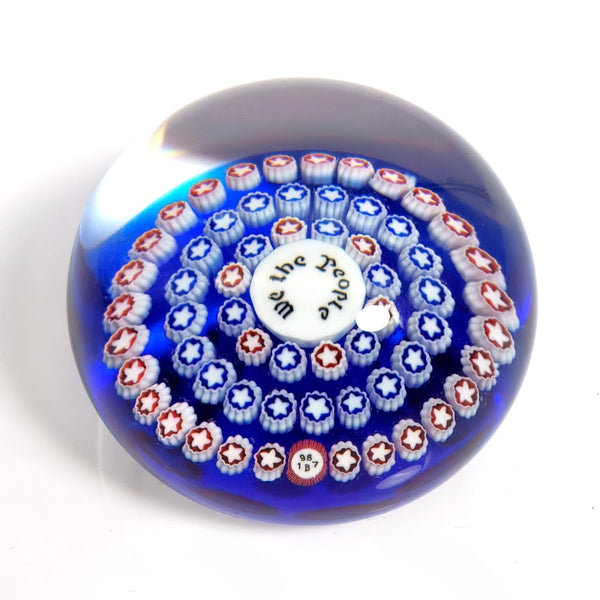 Baccarat Baccarat We The People Crystal Paperweight (1987) | Crystal - Crystal Paperweight ClassyTea