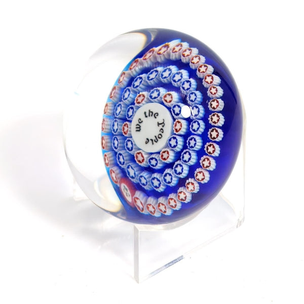 Baccarat Baccarat We The People Crystal Paperweight (1987) | Crystal - Crystal Paperweight ClassyTea