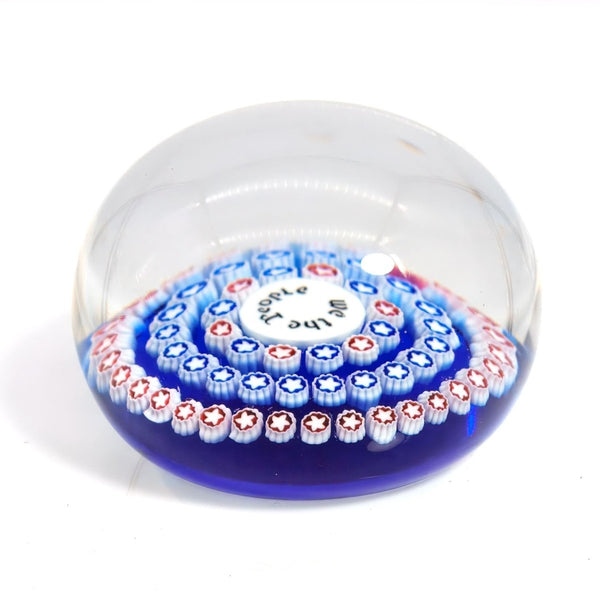 Baccarat Baccarat We The People Crystal Paperweight (1987) | Crystal - Crystal Paperweight ClassyTea