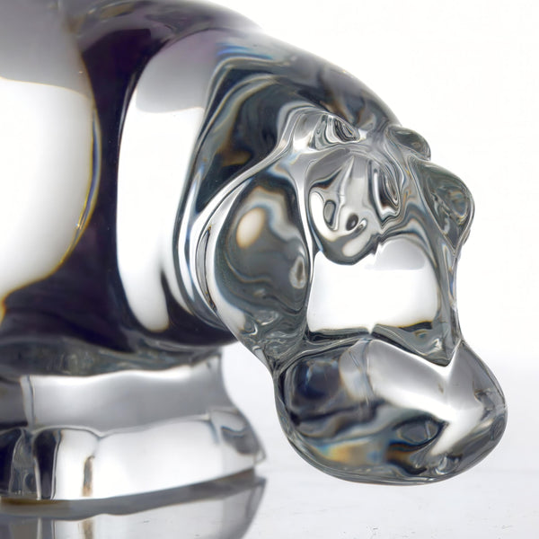 Baccarat Baccarat "Hippopotamus" Crystal Paperweight (6") - Figurine ClassyTea