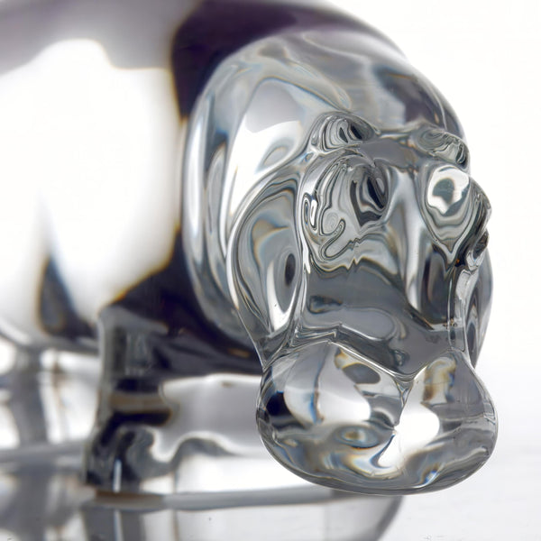 Baccarat Baccarat "Hippopotamus" Crystal Paperweight (6") - Figurine ClassyTea