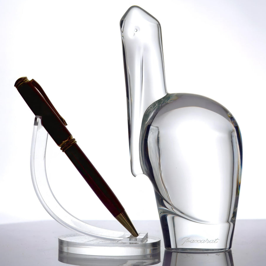 Baccarat Baccarat "Pelican" Crystal Paperweight (6.5") - Figurine ClassyTea