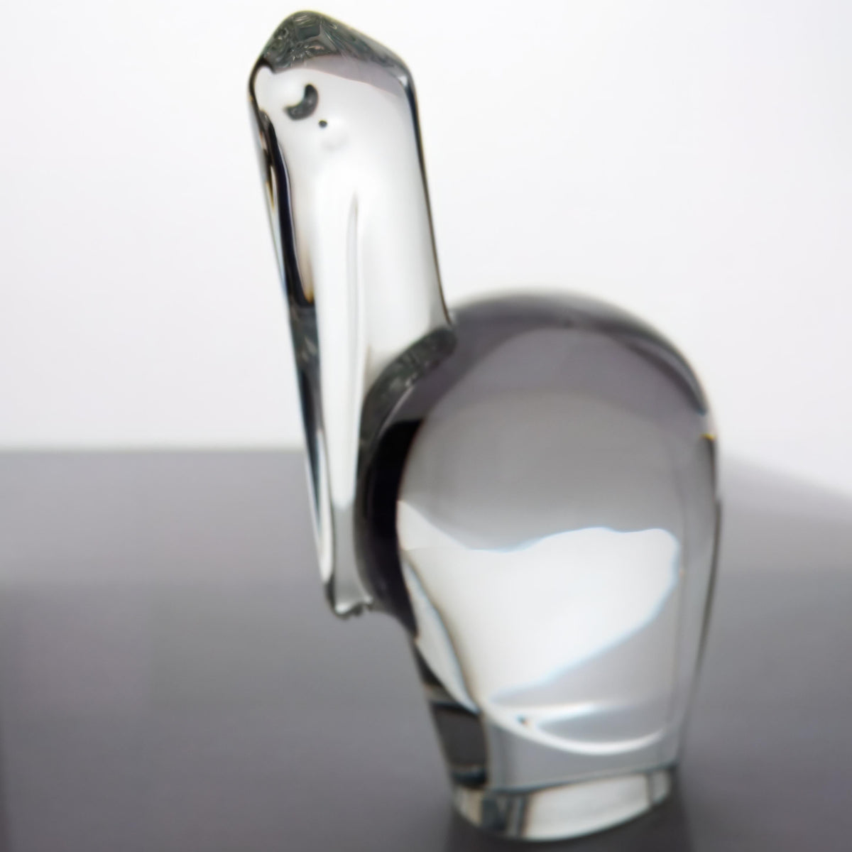 Baccarat Pelican (6.5") Crystal Paperweight | Vintage Crystal