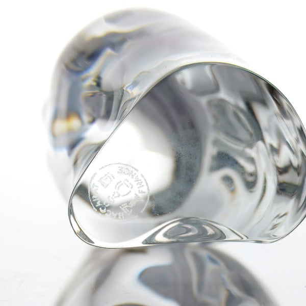 Baccarat Baccarat Midcentury Modern Owl Crystal Paperweight (4.5") - Paperweight ClassyTea