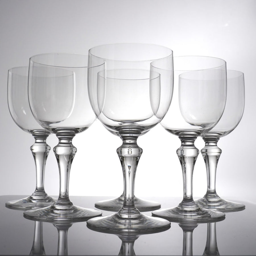 Baccarat Normandie Claret Glasses (5.5"), Set of 6 | Vintage Crystal