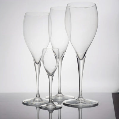 Baccarat Baccarat St Remy Drinkware Barware Champagne Flutes water goblet sherry port sherry aperitif claret bordeaux red Midcentury glassware France - Various Stemware ClassyTea