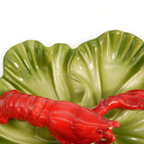 Brad Keeler Brad Keeler "Cabbage & Lobster" Serving Platter (14") - Serving Platter ClassyTea