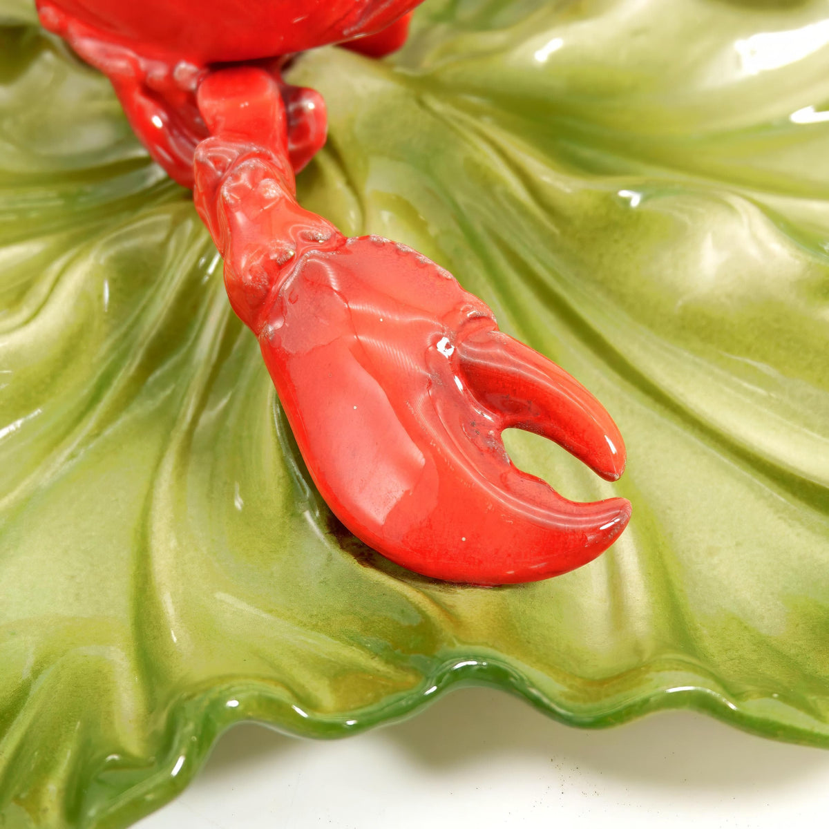 Brad Keeler Brad Keeler "Cabbage & Lobster" Serving Platter (14") - Serving Platter ClassyTea