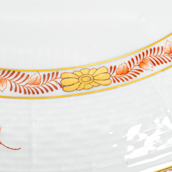 ClassyTea Herend Chinese Bouquet (Rust) Covered Tureen (Shape 84) - Pristine Vintage Hungarian Porcelain - ClassyTea