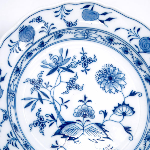 ClassyTea Meissen Blue Onion Salad/Dessert Plates - Set of 6 | Authentic German Porcelain (8.5") - ClassyTea