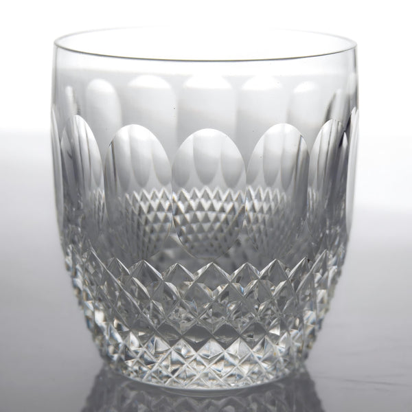 ClassyTea Waterford Colleen Old Fashioned Glasses Set of 6 | Crystal Whiskey Tumblers (Discontinued) 3.5"H 9oz - ClassyTea