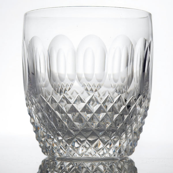 ClassyTea Waterford Colleen Old Fashioned Glasses Set of 6 | Crystal Whiskey Tumblers (Discontinued) 3.5"H 9oz - ClassyTea
