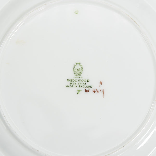 ClassyTea Wedgwood Florentine Gold Dessert Plates 7" (Set of 6) | English Bone China (W4219) c. 1961 - 1986 (7") - ClassyTea