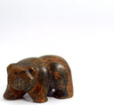 Earl Paniptchuk Indigenous Bear Statue | Inuit Bear Art Signed Paniptchuk Soapstone Bear Sculpture Unique Shelf Decor Paperweight Gift Native Art Desk Decor - Soapstone Sculpture ClassyTea