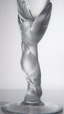 Faberge French Champagne Flutes Set of 2 | Lalique Styled Vintage Champagne Glass for Wedding Anniversary gift for wife Wedding Toasting Flutes - Champagne Flute ClassyTea