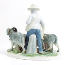 Gerold Porzellan Gerold Porzellan Bavarian porcelain figurine vintage shepherd with sheep cottagecore nursery decor country style gift for mom or dad pastel - Porcelain Figurine ClassyTea