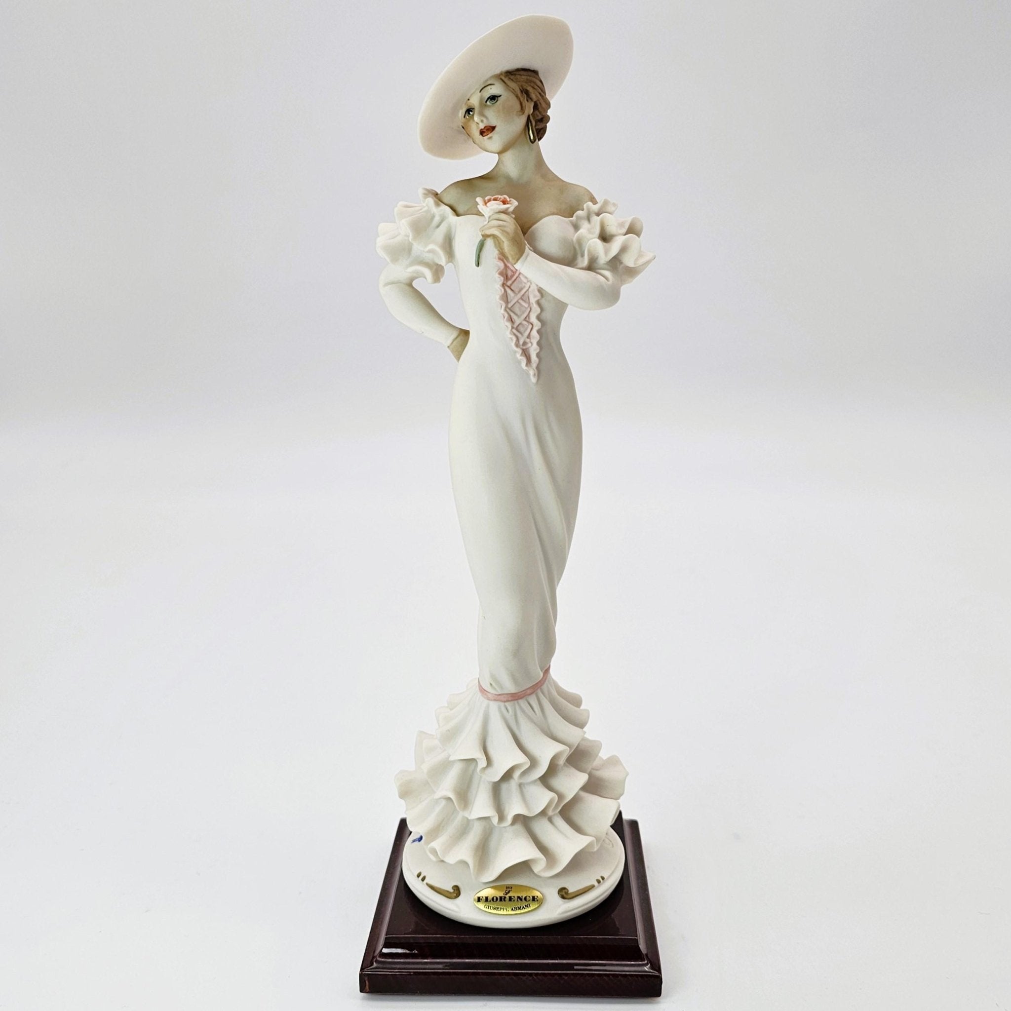 Giuseppe Armani Authentic Giuseppe Armani "Carmen" Figurine – Limited Edition, Handcrafted in Italy, Signed Italian Art, Discontinued, Curio Cabinet - Porcelain Figurine ClassyTea