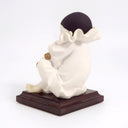 Giuseppe Armani Giuseppe Armani Authentic Vintage Porcelain Figurine Small Pierrot Sucking Its Toe Italian sculpture Curio Cabinet Art Deco Opera 0749P - Porcelain Figurine ClassyTea