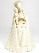 Goebel Virgin Mary Statue Figurine Goebel Hummel Flower Madonna Ivory Catholic Gift Vintage Porcelain Communion Gift Easter Mothers Day Gift - Porcelain Figurine ClassyTea