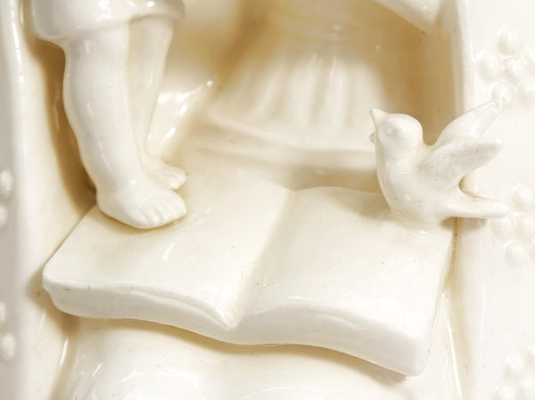 Goebel Virgin Mary Statue Figurine Goebel Hummel Flower Madonna Ivory Catholic Gift Vintage Porcelain Communion Gift Easter Mothers Day Gift - Porcelain Figurine ClassyTea
