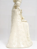 Goebel Virgin Mary Statue Figurine Goebel Hummel Flower Madonna Ivory Catholic Gift Vintage Porcelain Communion Gift Easter Mothers Day Gift - Porcelain Figurine ClassyTea