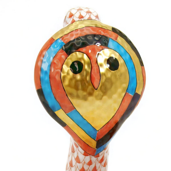 Herend Herend "Rust Fishnet" Cobra Figurine (4.25") - Figurine ClassyTea
