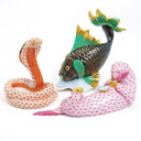 Herend Herend "Rust Fishnet" Cobra Figurine (4.25") - Figurine ClassyTea