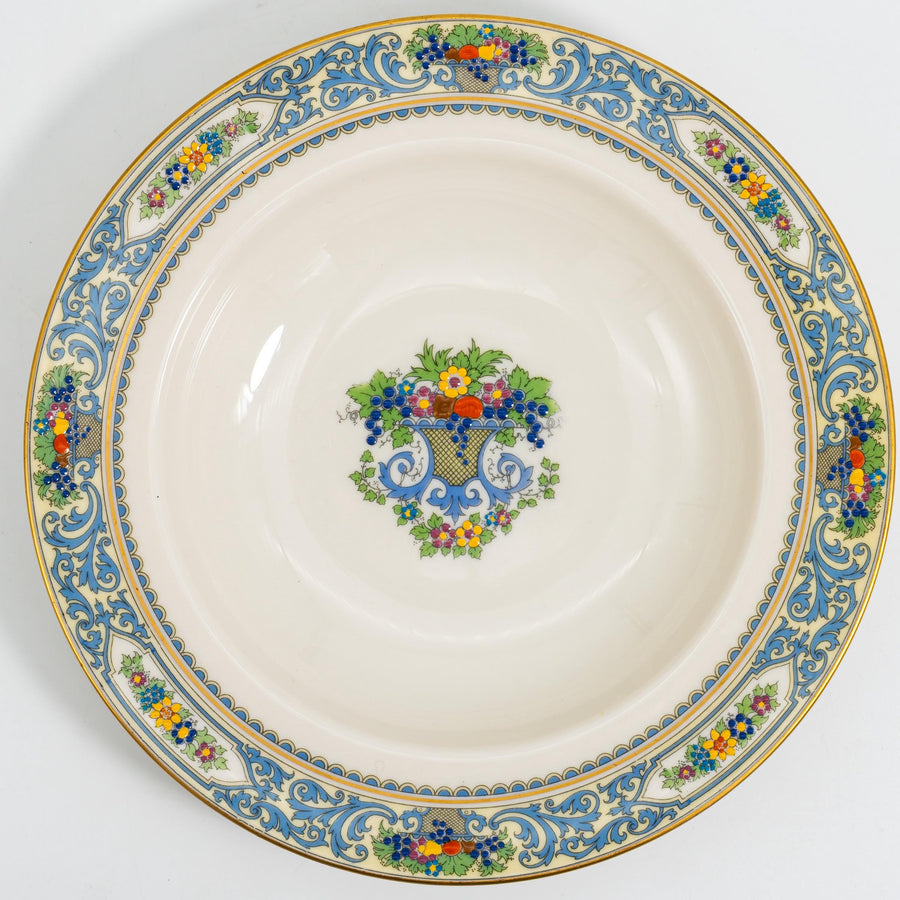 Lenox "Autumn" Rimmed Soup Bowl Set For 4