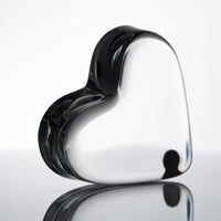 Baccarat Crystal Heart Paperweight (3.5")