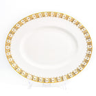 Royal Crown Derby "Heraldic Gold" Oval Platter (15")