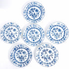 Meissen "Blue Onion" Dessert Plate Set For 6