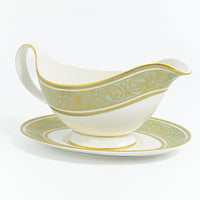 Royal Doulton "English Renaissance" Gravy Boat w/ Underplate