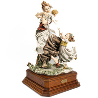 Giuseppe Armani "Circle of Joy" Sculpture on Wooden Base (21.5"H)