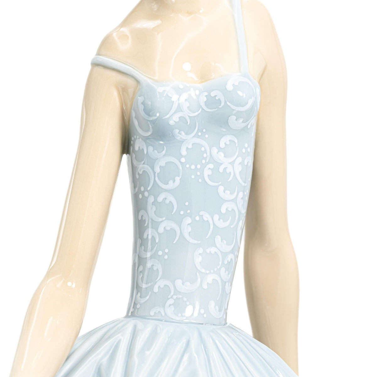 Lladró Waiting Backstage (14") Ballerina Figurine | Vintage Porcelain