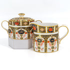 Royal Crown Derby "Old Imari" Creamer & Sugar Bowl Set