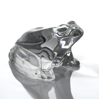 Baccarat Crystal Frog Paperweight