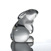 Baccarat Crystal Rabbit Paperweight
