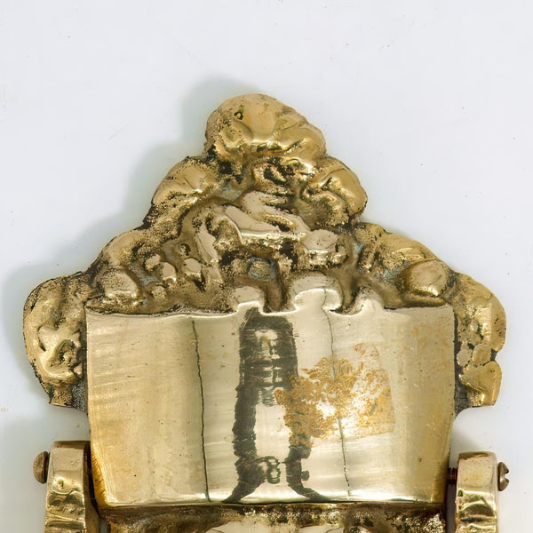 Independent Artist Studio Polished Brass Door Knocker "Demeter Harvest Goddess" - Door Knocker ClassyTea