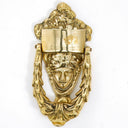 Independent Artist Studio Polished Brass Door Knocker "Demeter Harvest Goddess" - Door Knocker ClassyTea