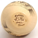 JoFern Silas Puffer Signed Hopi Wedding Vase For Native American Art Hopi Pottery Rustic Decor Hopi Tewa First Mesa Southwestern Pottery for Lodge Cabin Decor - Indigenous Vase ClassyTea