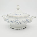 Johann Haviland Johann Haviland Blue Garland, 50 Piece Set, Service for 8, Light Blue Flowers with Platinum Trim, Bavaria Backstamp, Thanksgiving China Set - China Set ClassyTea