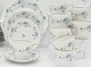 Johann Haviland Johann Haviland Blue Garland china set for 8 Bavarian vintage plates teacup and saucer wedding gift housewarming gift anniversary gift - China Set ClassyTea